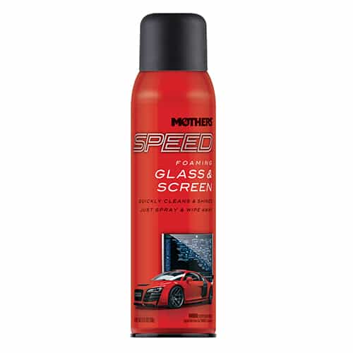 16619 Mothers Speed Foaming Glass & Screen Cleaner - 6 Pack