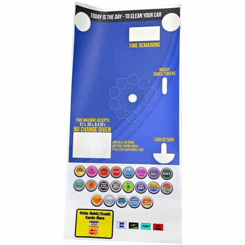Coin Box Overlay Blue