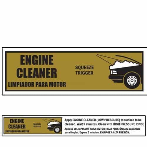 Bilingual Engine Cleaner Menu Strip