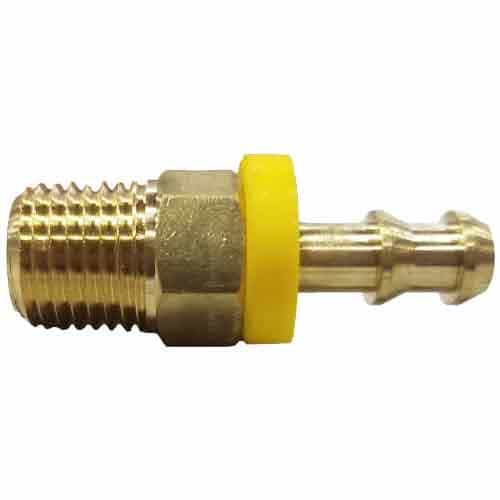 1/4" Brass Push-On Adapter 30-201