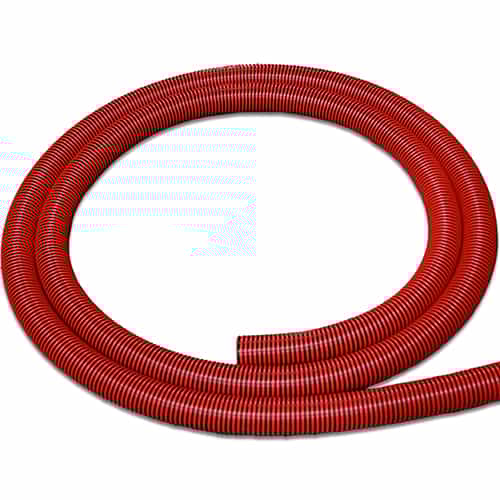 KRVH47R/BK Kleen-Rite Red and Black Vacuum Hose