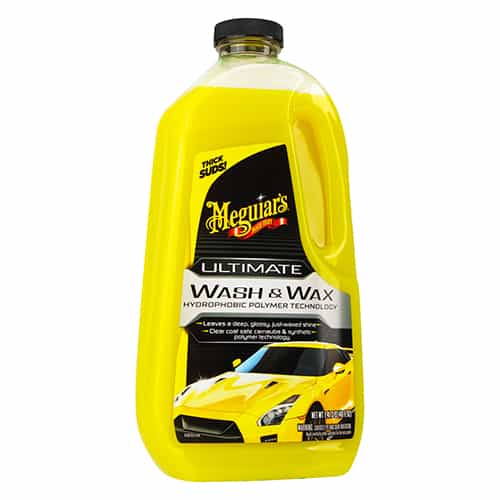 Yellow Bottle of Meguiar's Ultimate Wash and Wax