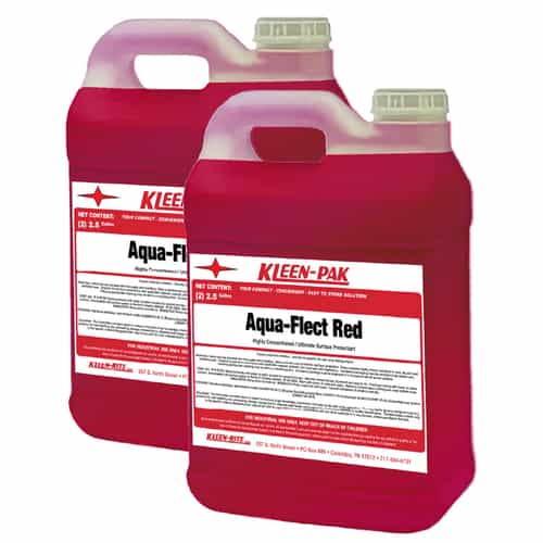 Kleen-Pak Aqua-Flect Red Two 2.5 Gallon Jugs