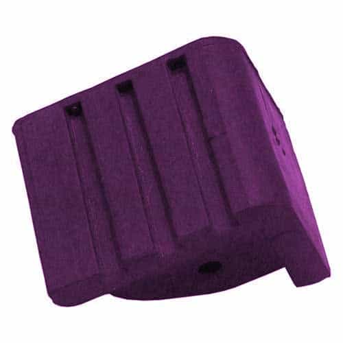 Hamel Mfg. MCB-P Mat Clamp Bumper, Purple