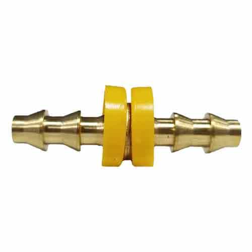 Brass 1/4" Pushlock Splicer