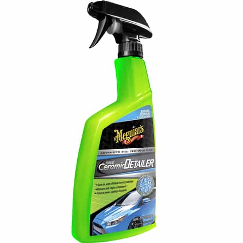 Simoniz Hybrid Ceramic Detailer Green Spray Bottle