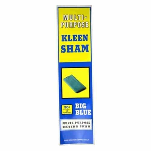 Kleen Sham Towel Single Column Vending Machine Decal