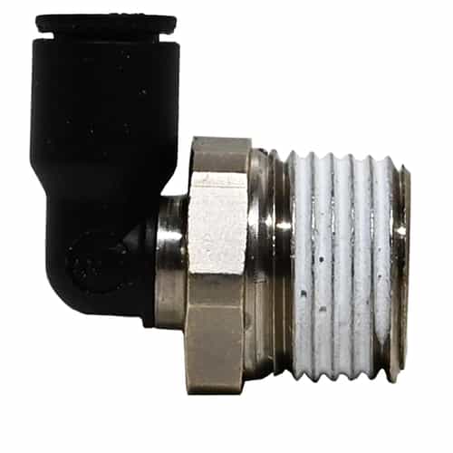Legris 3109-56-18 Black Plastic to Metal 90-degree Elbow Fitting