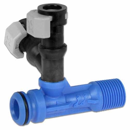 Dark Blue Dual Barb Injector from Hydra-Flex