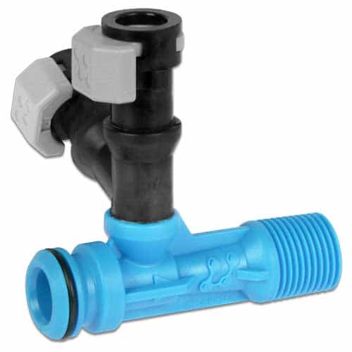 Light Blue Dual Barb Injector from Hydra-Flex