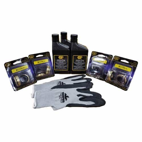 Brass Parts Kit with Gloves and Oil