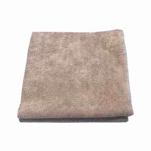 Stack of Gray Microfiber Towels