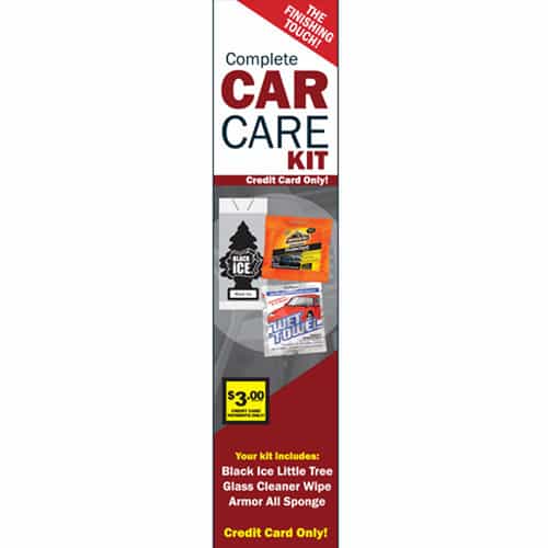 Kleen-Rite VE0158-10 Single Column Decal for Vending Kit KRK1010