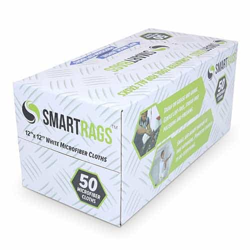 White Smart Rags in Convenient Dispenser Box