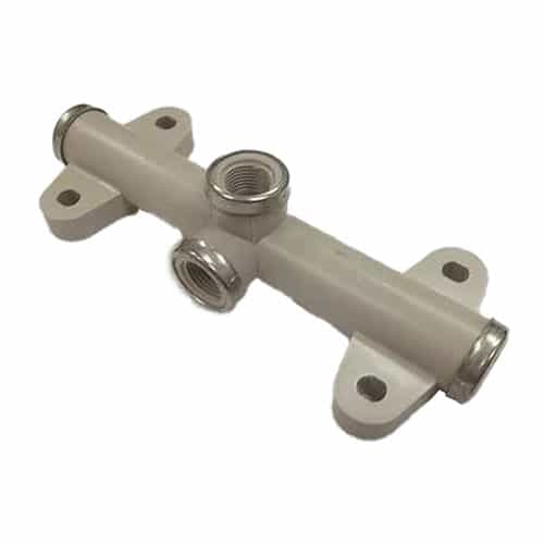 Aro 93801-1 Top Outlet Manifold, Polypropylene