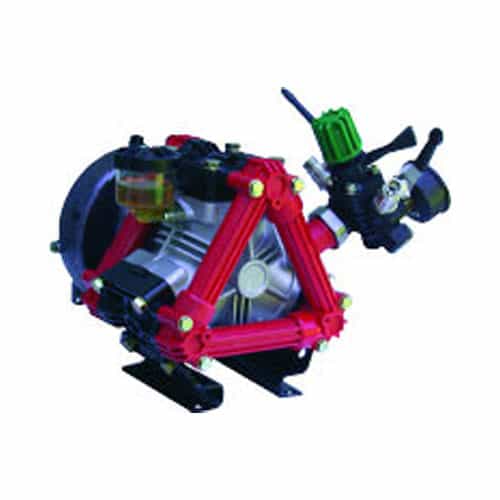 Udor 03-Z85GR5 Zeta-85/GR-5 Triple Diaphragm Pump with Gear Box