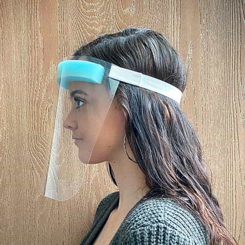 Clear Plastic Face Shield 10 Pack
