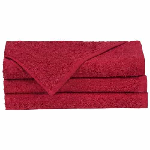 Doctor Joe Red Color 16 x 27 Think Thick Towel