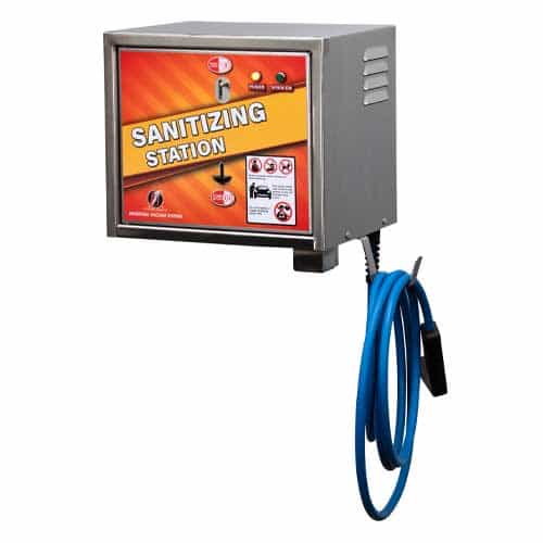 IVS 100424-01 Mist Sanitizer Station, Coin Operated