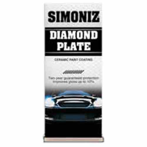 Simoniz DP1107 Diamond Plate Waiting Area Floor Sign