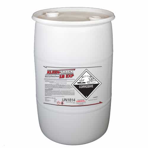 Kleen-Track 1B-EXP High pH Liquid Presoak, 30 Gallon Drum