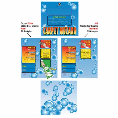 5123330 GinSan Carpet Wizard Decals