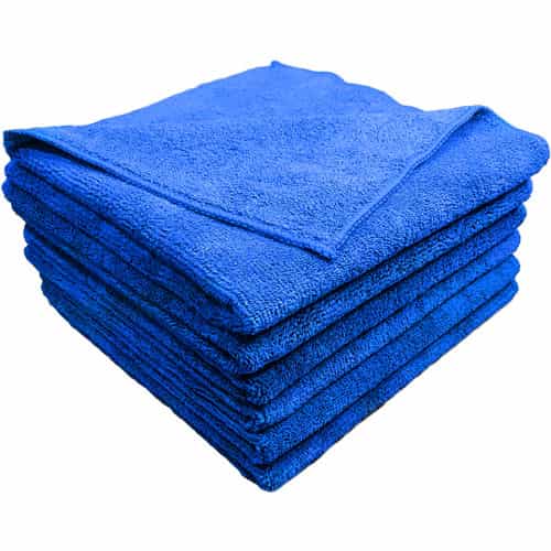 ULTRA-86-BL Towels by Doctor Joe Ultra-86 Heavy Microfiber Black 12 Pack