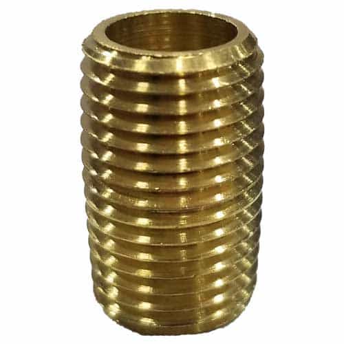Brass 28-132 Close Pipe Nipple, 1/4 in.