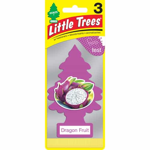 Little Trees Dragon Fruit Air Freshener, 3-Packs - 8 Pack