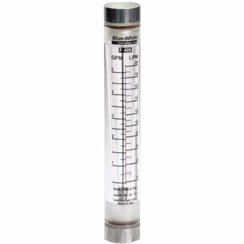 Blue-White Flow Meter F-40375LN-8