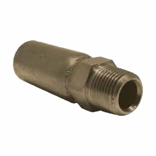 MP-06-06-R7 3/8" NPTF Crimp Style Male Rigid Hose Fitting