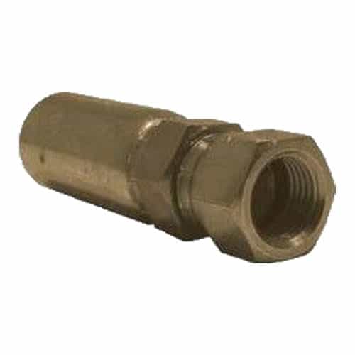 FJX-06-06-R7 3/8" JIC Crimp Style Male Hose Swivel