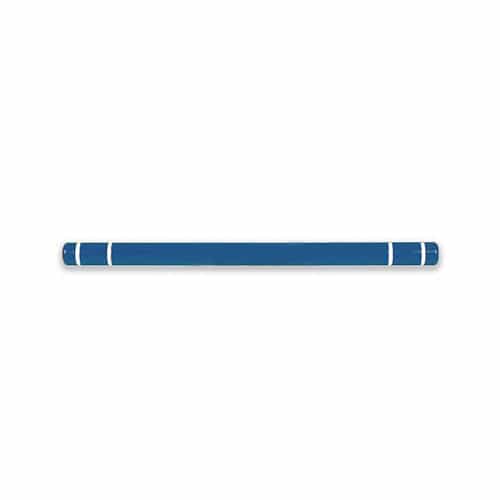 Blue Height Guard with White Stripes