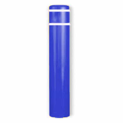 Post Guard 10 7/8 x 60 Blue and White Bollard Sleeve