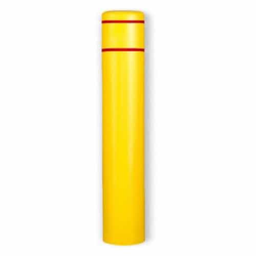 Post Guard 10 7/8 x 60 Yellow and Red Bollard Sleeve