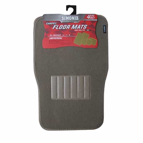 Simoniz Tan Heel Pad Floor Mat 00218