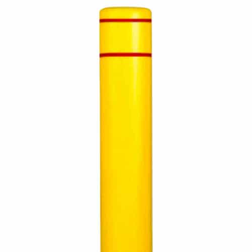 Post Guard 8 7/8 x 72 Yellow and Red Bollard Sleeve