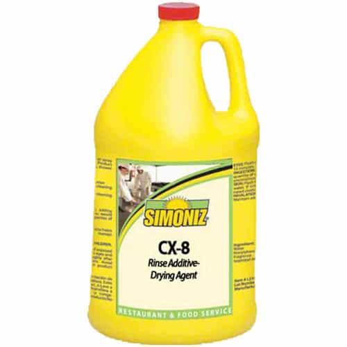 C0710004 Simoniz CX-8 Warewash Drying Agent - 1 Gallon