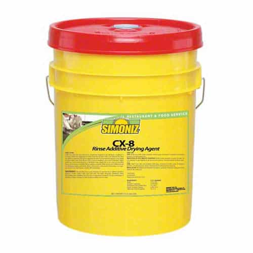 C0710005 Simoniz CX-8 Warewash Drying Agent - 5 Gallon
