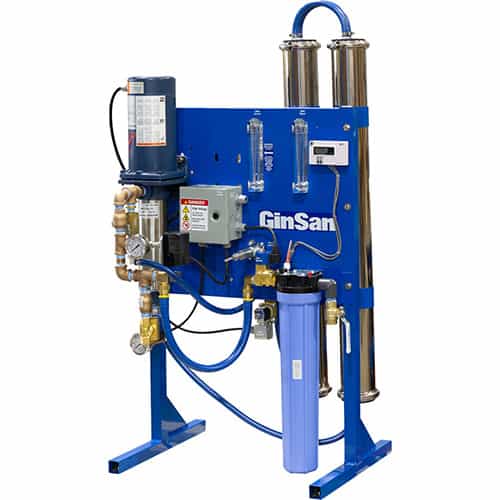 GinSan Pure Quality Floor Mount Reverse Osmosis System with Auto Flush and Water Saver