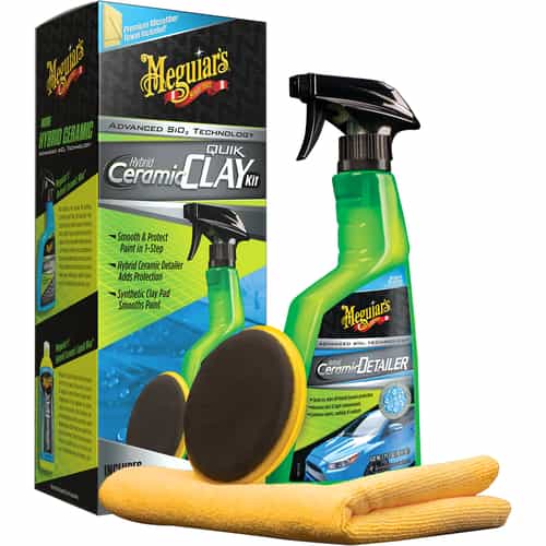 G200200 Meguiar’s Hybrid Ceramic Quik Clay Kit - 4/Case