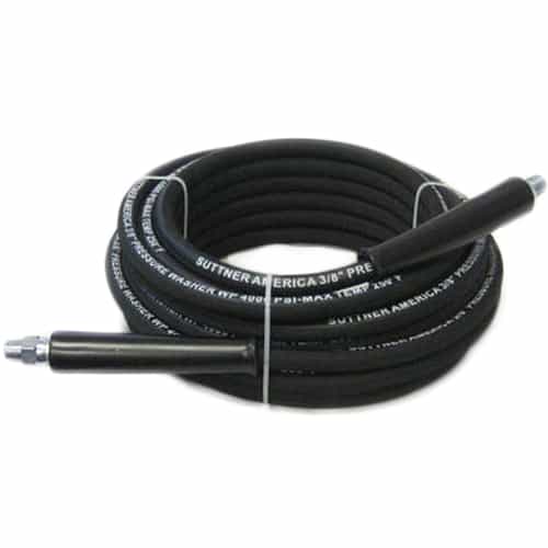 Black pressure washer hose