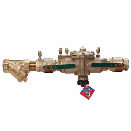 Watts LF009M2QTSFS 2 Backflow Preventer Bronze Strainer 2in