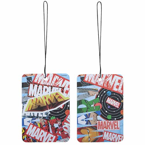 005671R01 Plasticolor Marvel Logos Air Freshener - 6 Double Packs