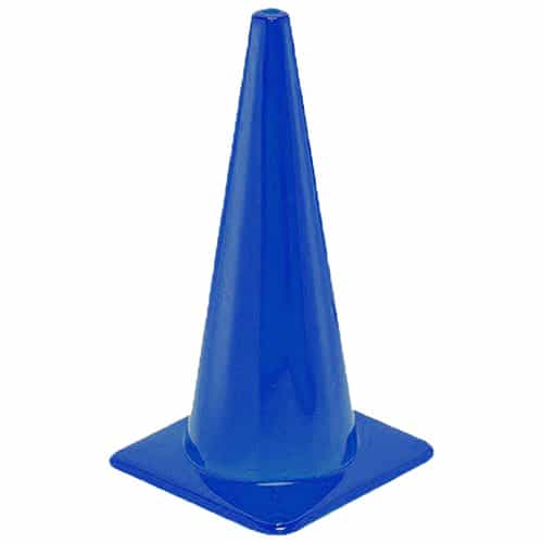 CO-BL Ahearn Blue 28" Traffic Cone