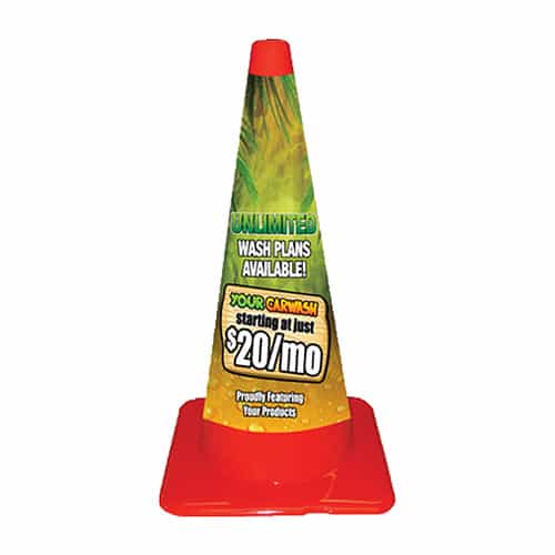 Ahearn Unlimited Wash Plan Cone Sleeve COSL-JUM