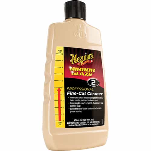 M0216 Meguiar's Mirror Glaze Fine-Cut Cleaner - Case of 6