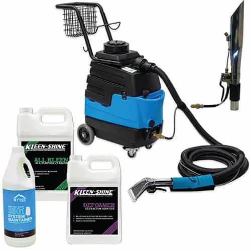 Mytee 8070 Heated Extractor and Chemicals