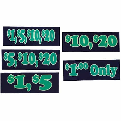 Assorted Acceptance Decal Set