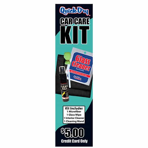 Q.B. Clean Kit 3 Decal for Single Column Vendors